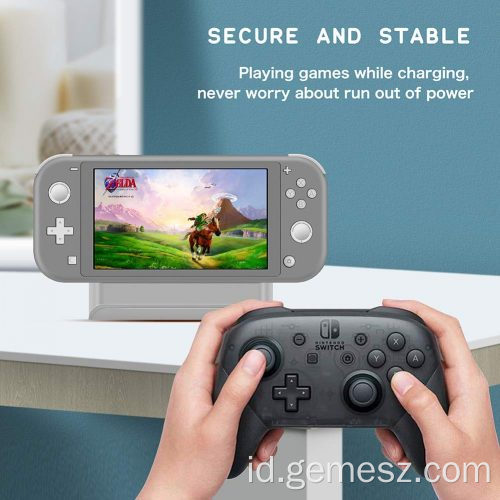 Dok Pengisi Daya Dudukan Desktop untuk Nintendo Switch